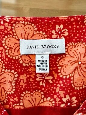 David Brooks Sun Dress